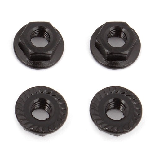 Associated serrated nuts - serrated,