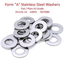 Form A Stainless Steel Washers