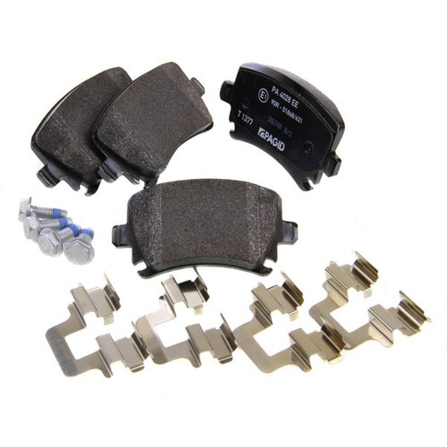 Pagid front and rear axle - front,